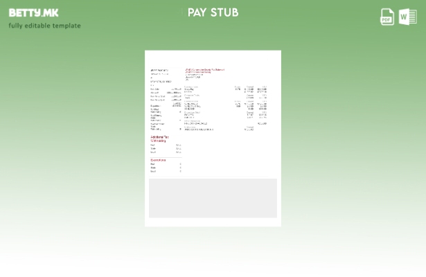 Модерен стил, шаблон за извод на плати на Друштвото за заштита на дивиот свет